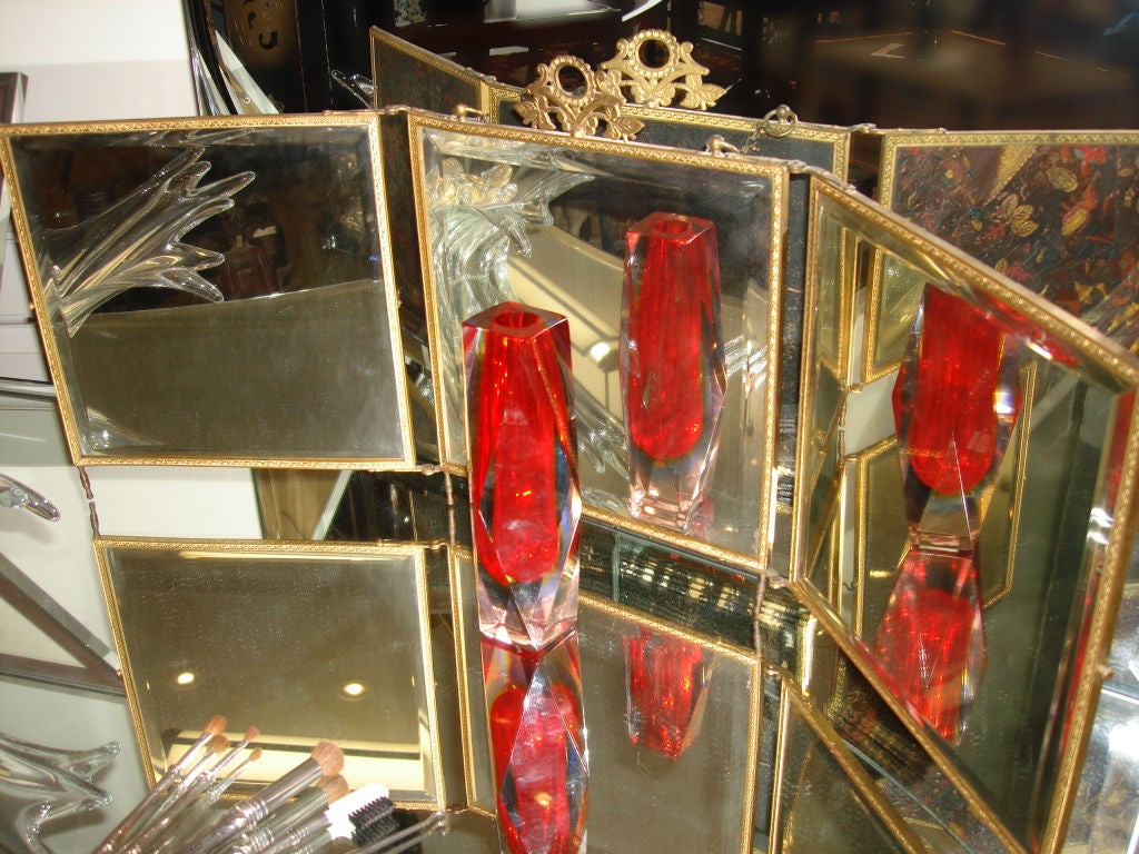 Three Sided Folding Make-Up Mirror