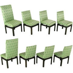 Eight Baker Far East Collection Dining Chairs