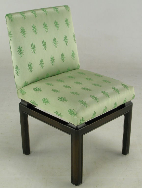 Eight Baker Far East Collection Dining Chairs at 1stdibs