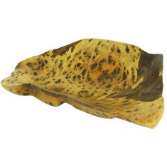 Burled Root Wood Live Edged Bowl