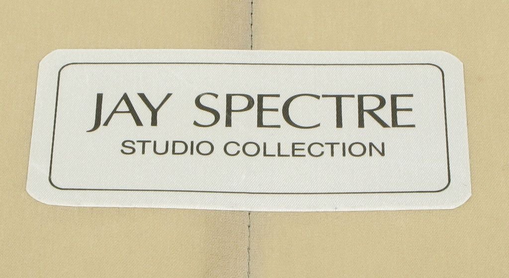 Jay Spectre Studio Chaise Longue In Dark Gray Upholstery 4