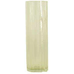 Bark-Textured Scandinavian Glass Vase 7