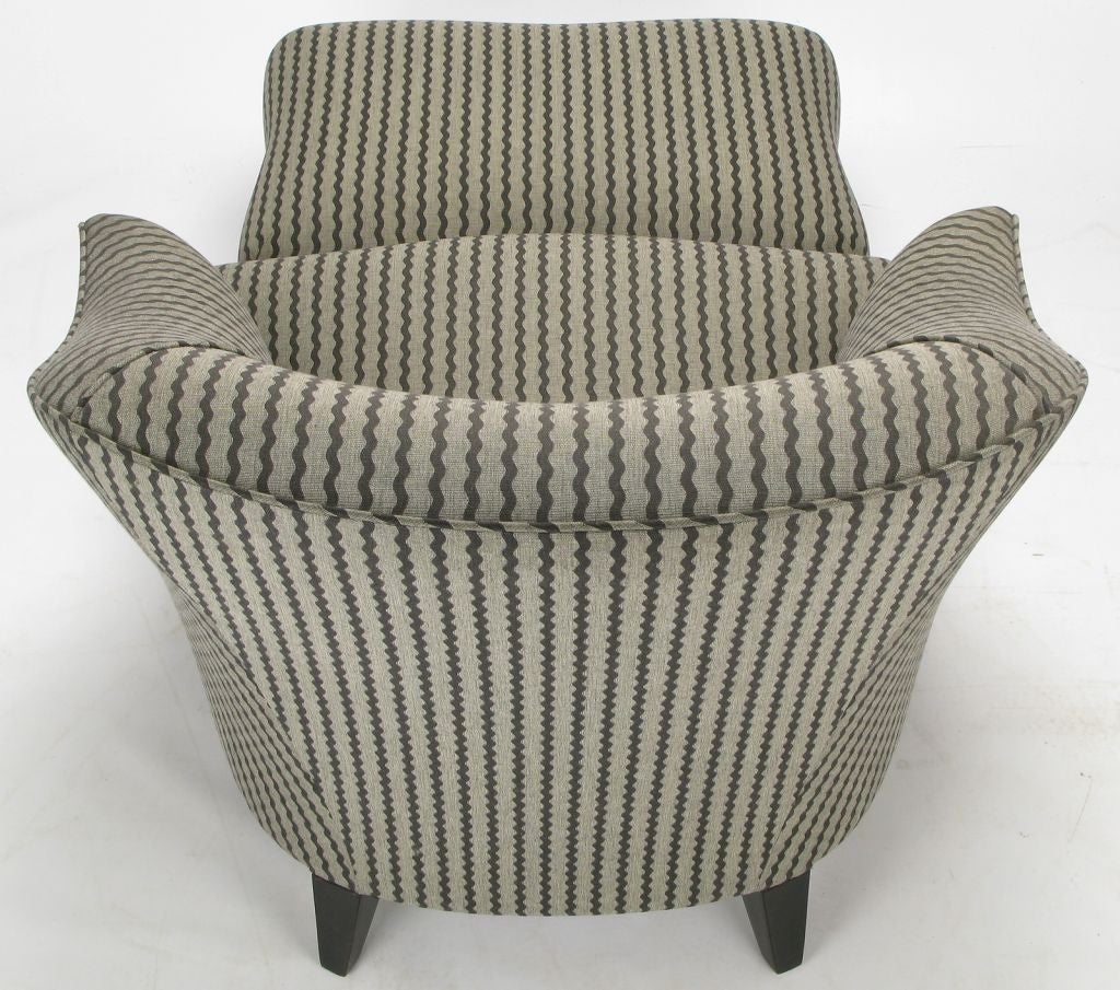 Donghia Lounge Chair & Matching Ottoman By John Hutton 1
