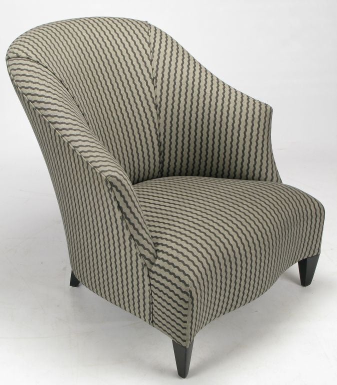 Donghia Lounge Chair & Matching Ottoman By John Hutton 2