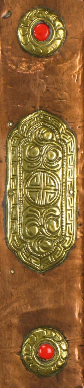 brass relief