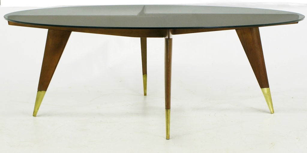 Mid-20th Century Gio Ponti Compass Coffee Table