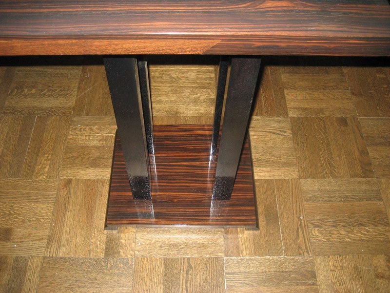 American Makassar Side Table in the Deco Style