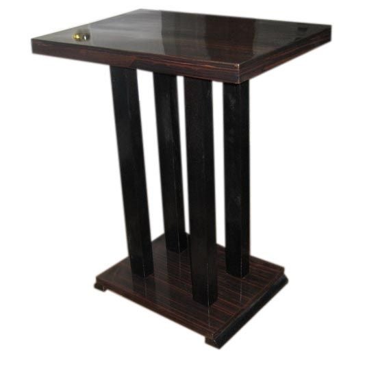 Makassar Side Table in the Deco Style