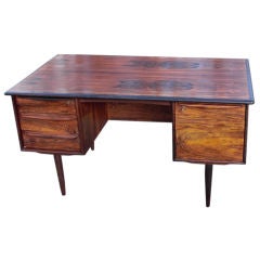 1960's quality Danish rosewood desk