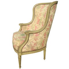 large early 20th cent. Louis XV style high back bergere armchair