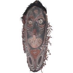 Antique New Guinea ceremonial mask.