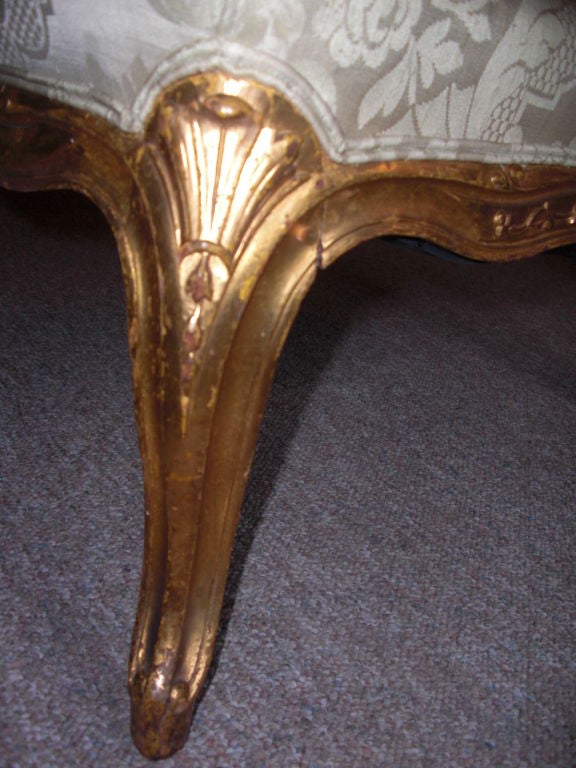 19th century Louis XV style ottoman/coffee table 2