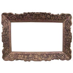 Antique Outstanding 19th cent Chinese export frame