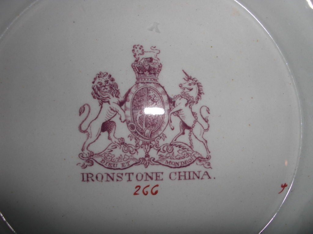 Group of Imari style Ironstone China 6