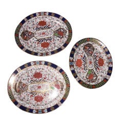 Three Derby Platters