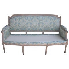 Antique Louis XVI sofa / canape in old paint