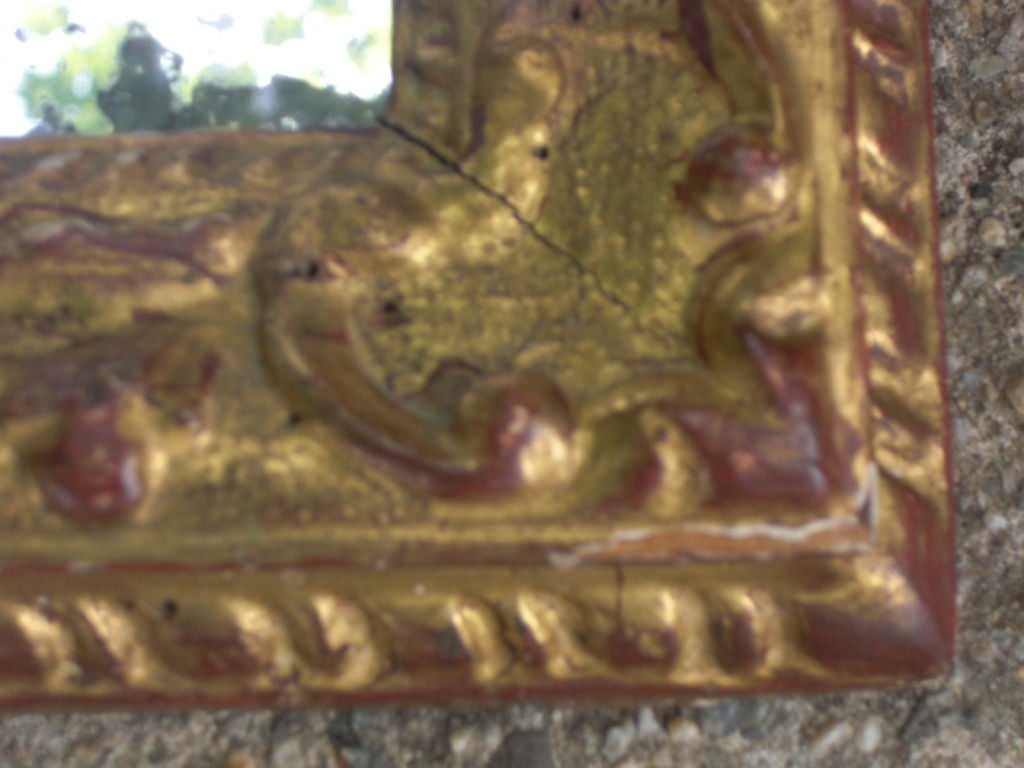 Small Regence Gilt Mirror