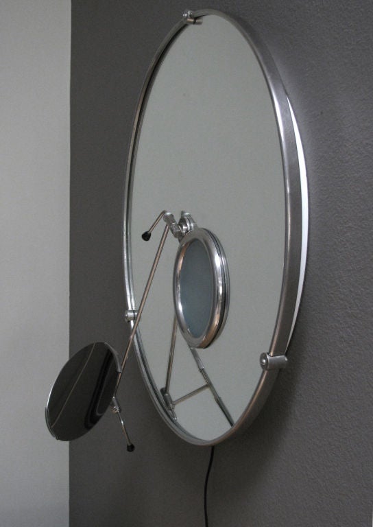 Satellite-Spiegel von Eileen Gray (Nickel)