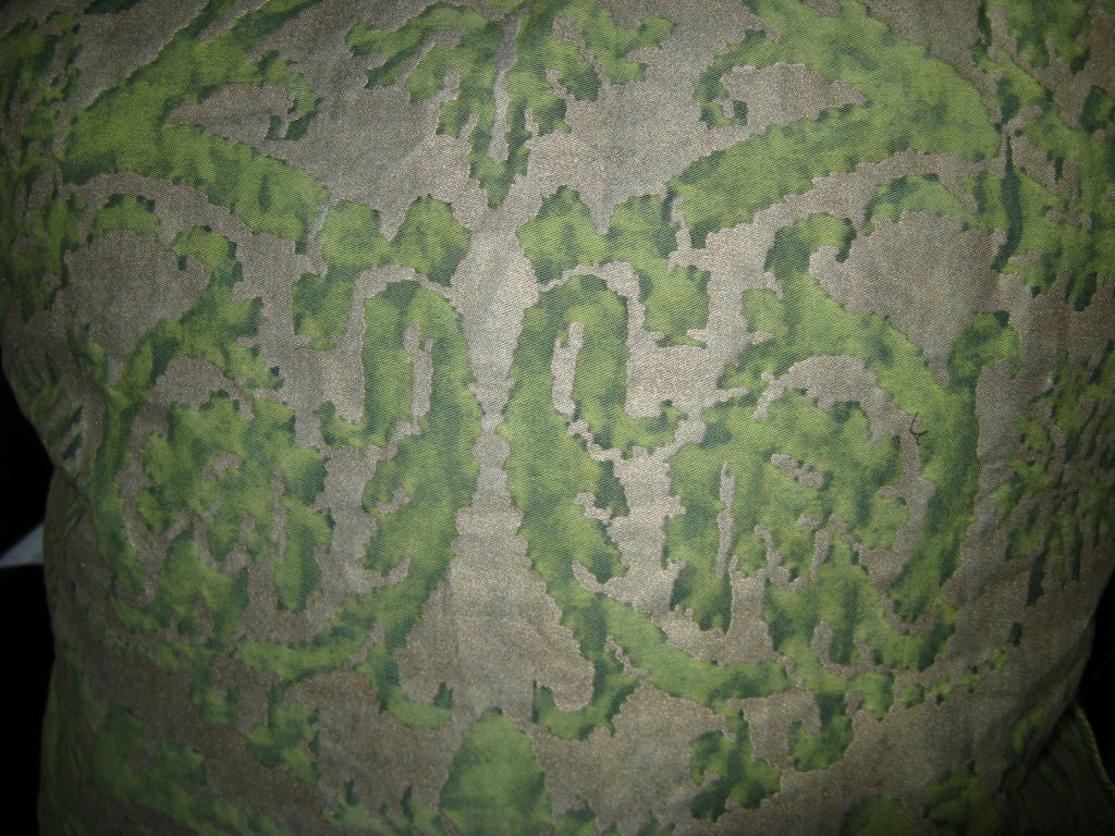 Italian Pair of Vintage Fortuny Pillows circa 1960's