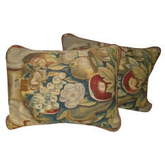 Pair of Tapestry Pillows Pair of Tapestry Pillows