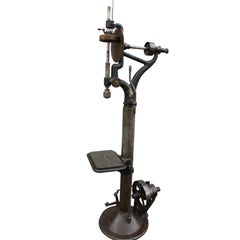 Antique Incredible Old Relic Drill Press
