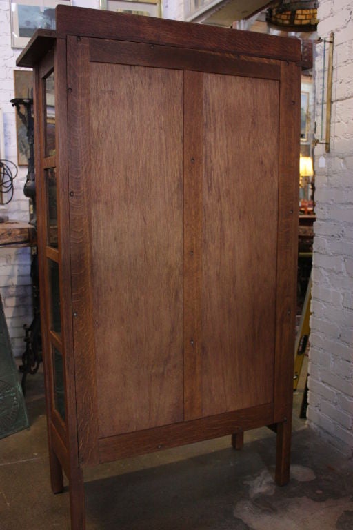 Gustav Stickley China Cabinet 1