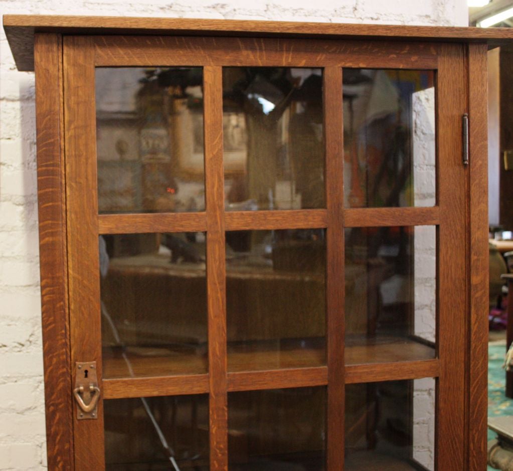 Gustav Stickley China Cabinet 2