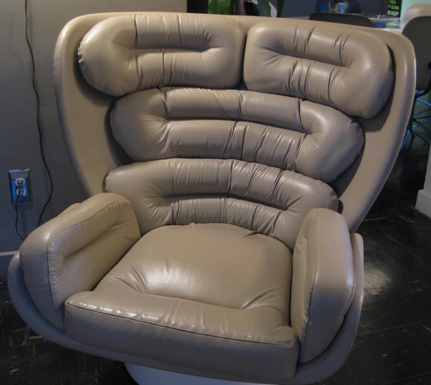 Mid-20th Century Elda Chair by Joe Colombo for Comfort,