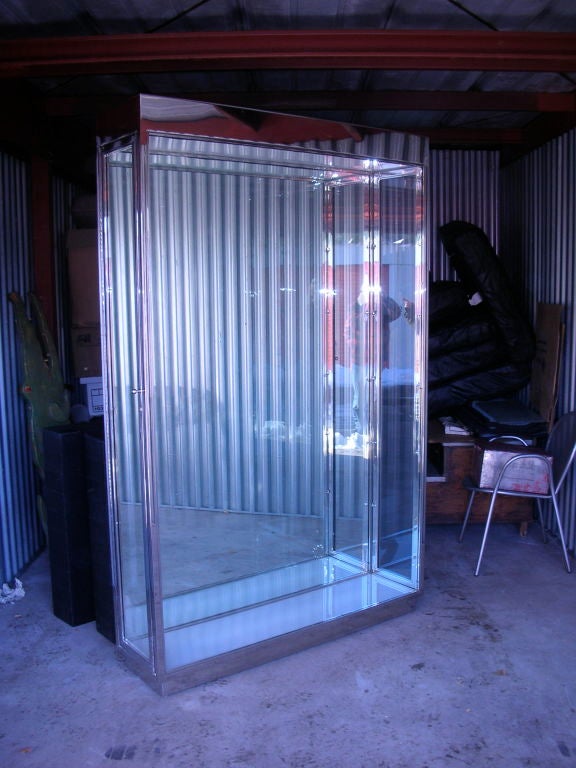 Pace Polish Stainless Steel Display Case