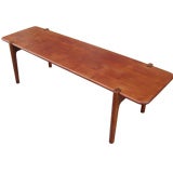 Hans Wegner for Johnnes Hansen Solid Teak Coffee Table