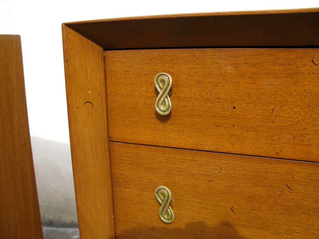 Pair of American Nightstands or Small Dressers 1