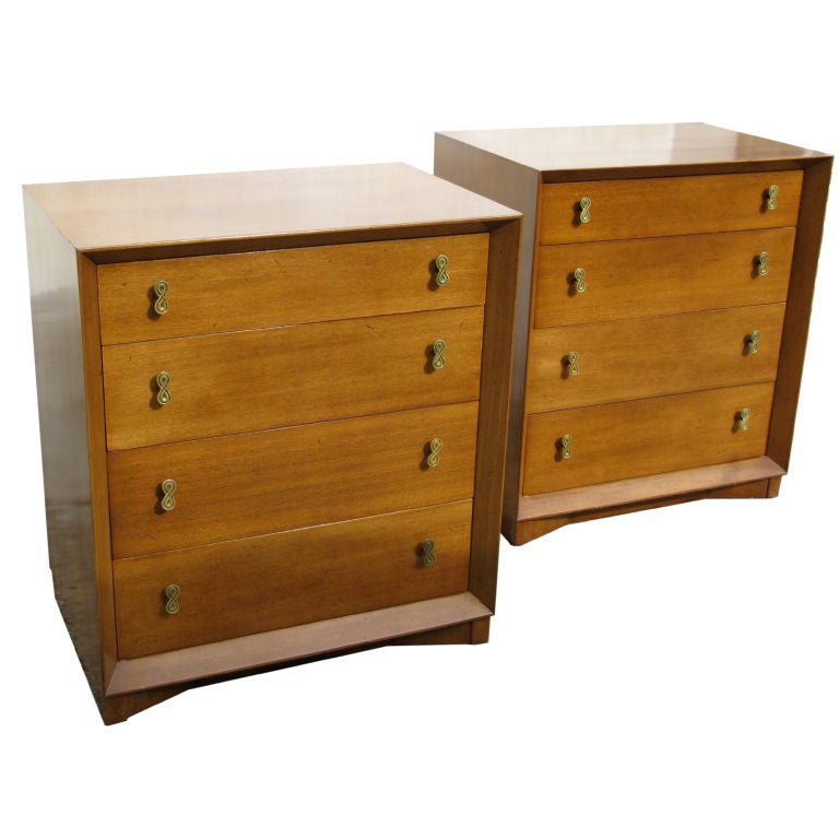 Pair of American Nightstands or Small Dressers