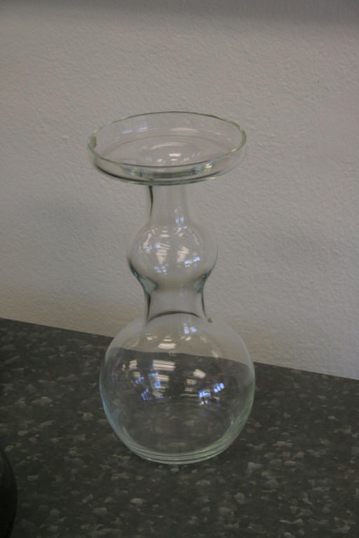 Set of 8 Nuutajarvie Glass Vases For Sale 3