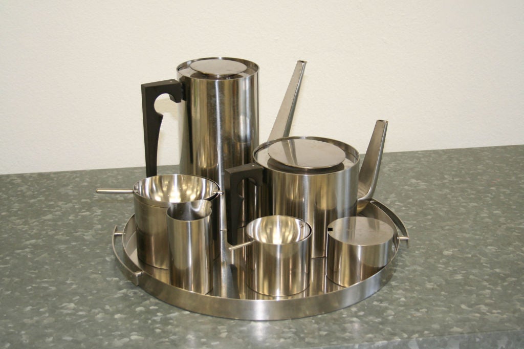 Danese Set da caffè e da tè Arne Jacobsen in vendita