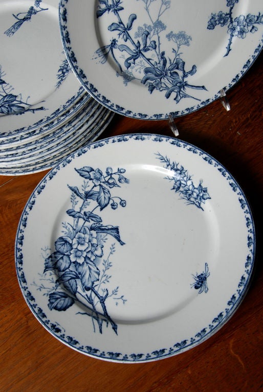20th Century 18-piece  French Vintage 