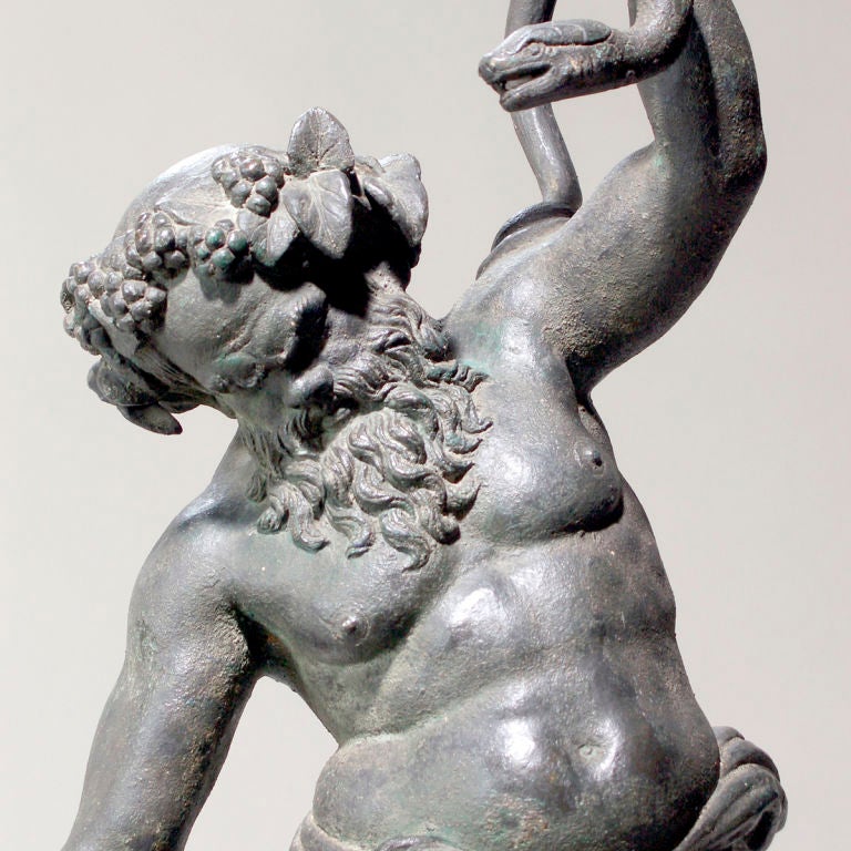 BRONZE FIGURE LAMP
