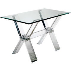 LUCITE TABLE
