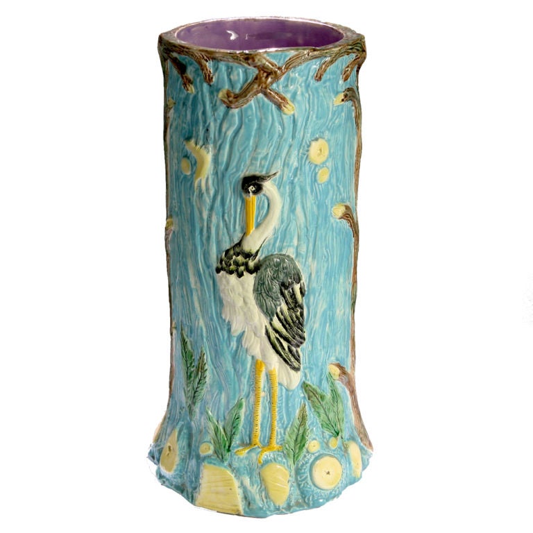 Majolica Umbrella Stand