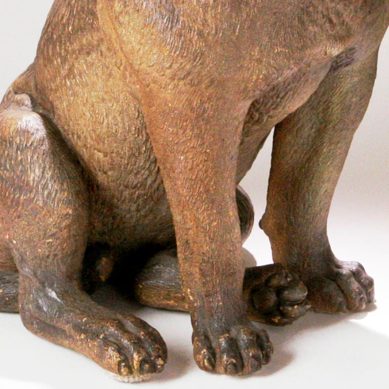 English Terracotta Bulldog For Sale