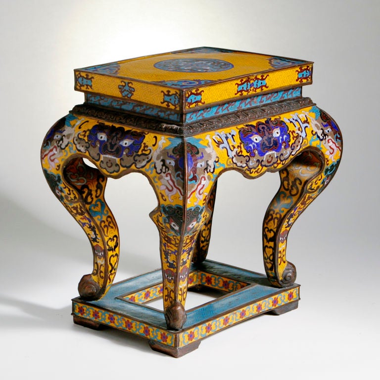 Cloissone Stool