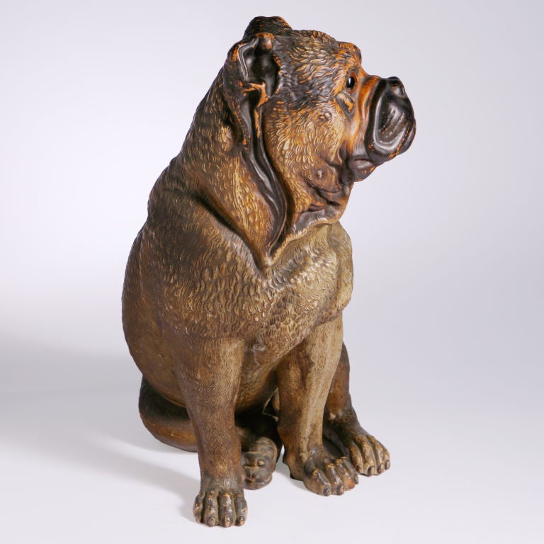 Terrakotta-Bulldogge (Englisch) im Angebot