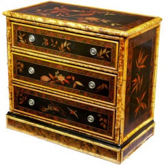 Antique ENGLISH BAMBOO CHEST