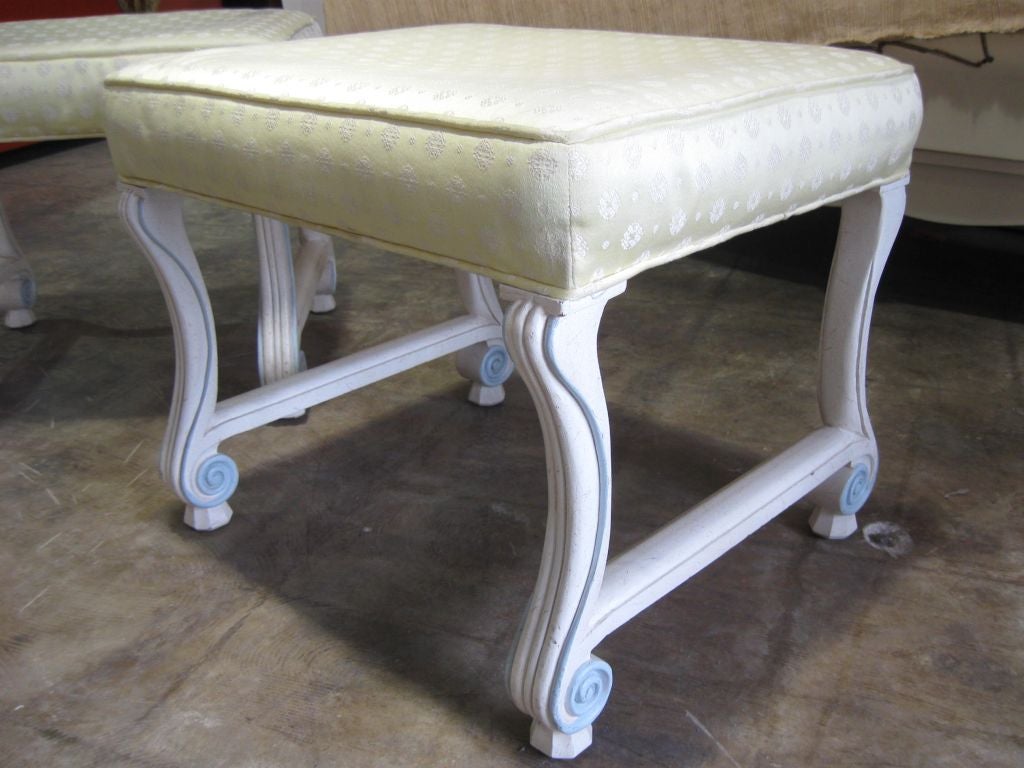Elegant pair od John Widdicomb Benches