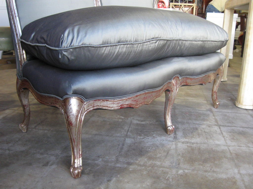 Mid-20th Century Superb 40's French LXV Style Double Loveseat