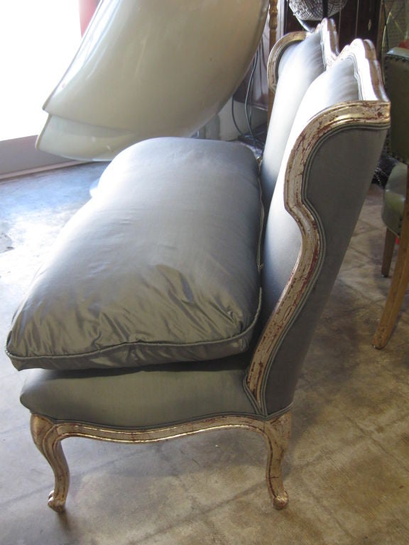Superb 40's French LXV Style Double Loveseat 2