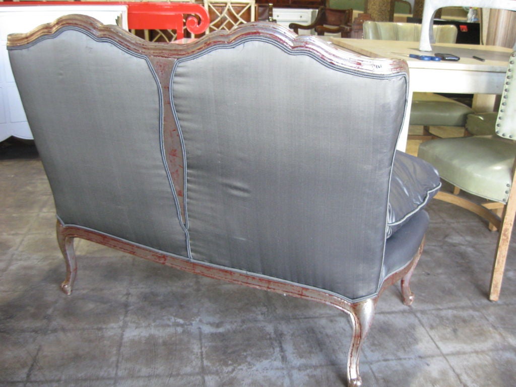 Superb 40's French LXV Style Double Loveseat 3