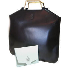 Elegant Mark Cross Smooth Calf Hand Bag