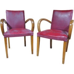 Pair of French 40's Bridge Chairs