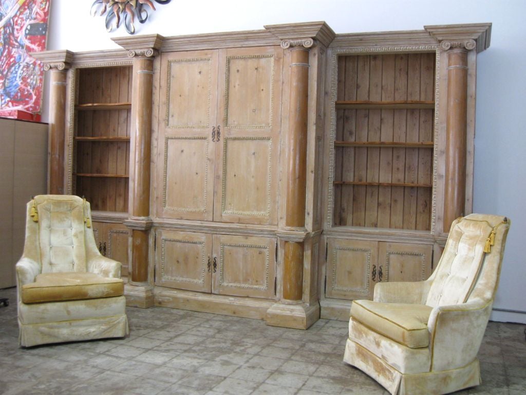 Classical Architectural Wall Unit / Bookcase 3