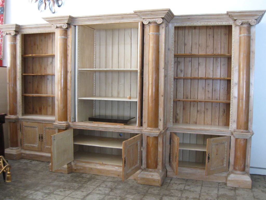 Classical Architectural Wall Unit / Bookcase 4